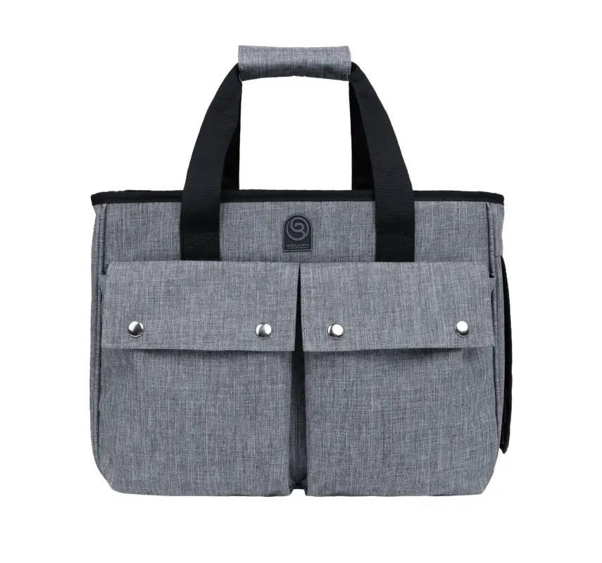 Wouapy – Sac Baroudeur Gris pour Chiens – 40x21x30cm Commander Maintenant
