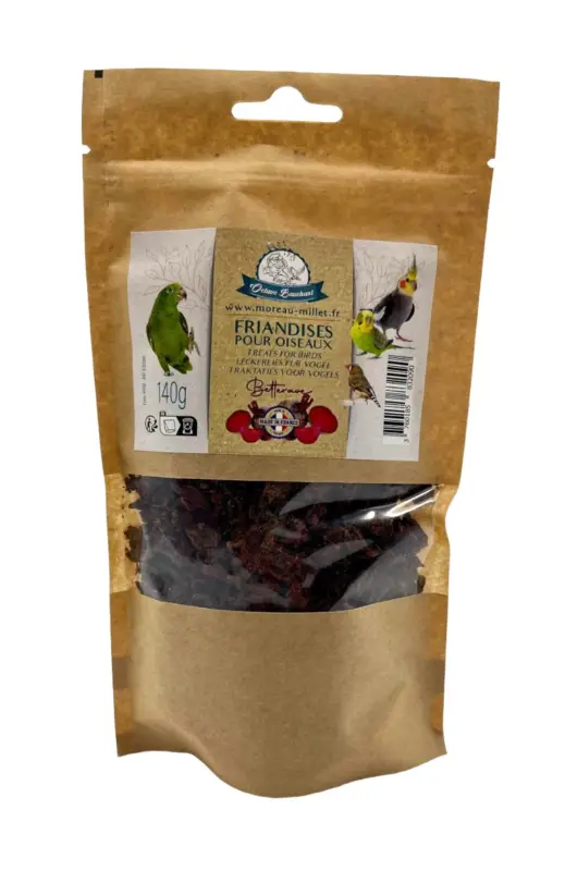 Octave Bauchant - Friandises Betterave Oiseaux - 140g Acheter En Ligne