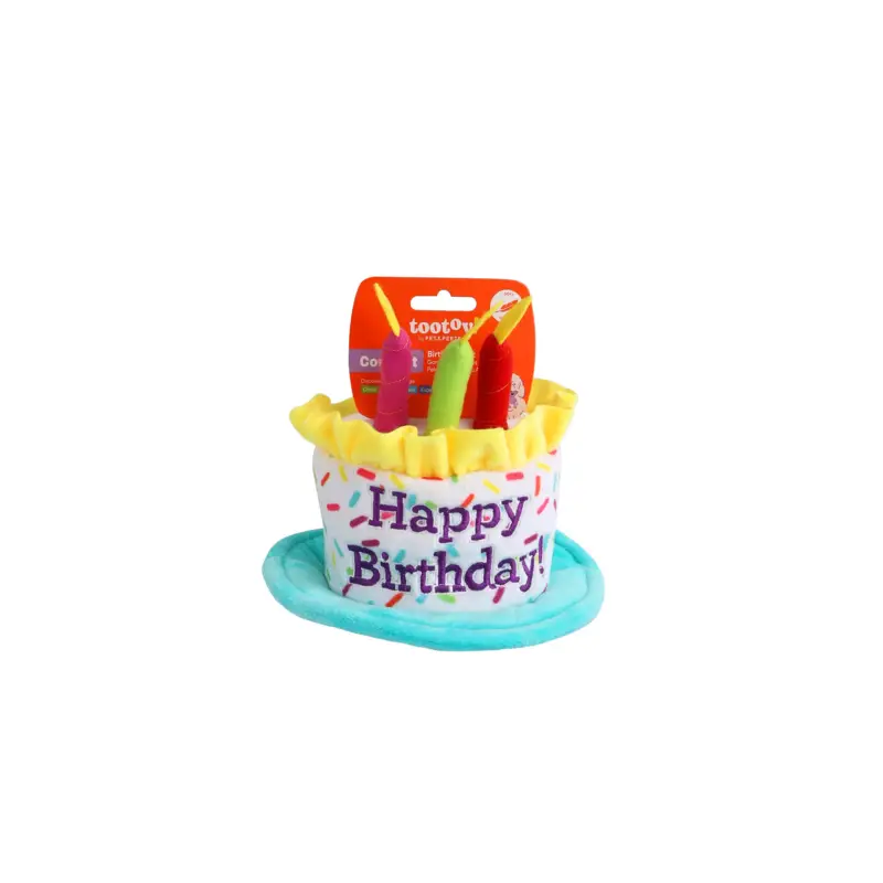 Tootoy! – Peluche Chapeau Anniversaire Produit De Marque