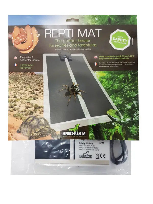 Promotion Saisonnière Reptiles Planet - Tapis Chauffant Repti Mat (14 x 15 cm) - 5W