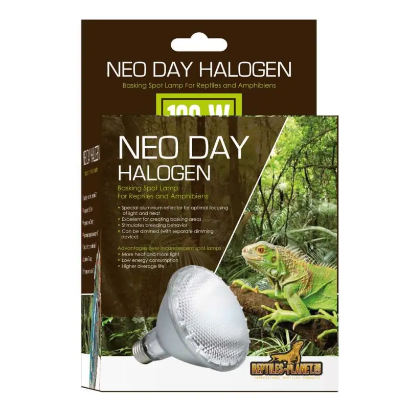Marque Reptiles Planet - Ampoule Chauffante Neo Day Halogen - 100W