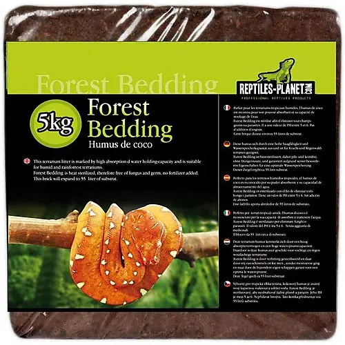 Achat Immédiat Reptiles Planet – Liti&egrave;re Coco Humus Forest Bedding – 5Kg/60L