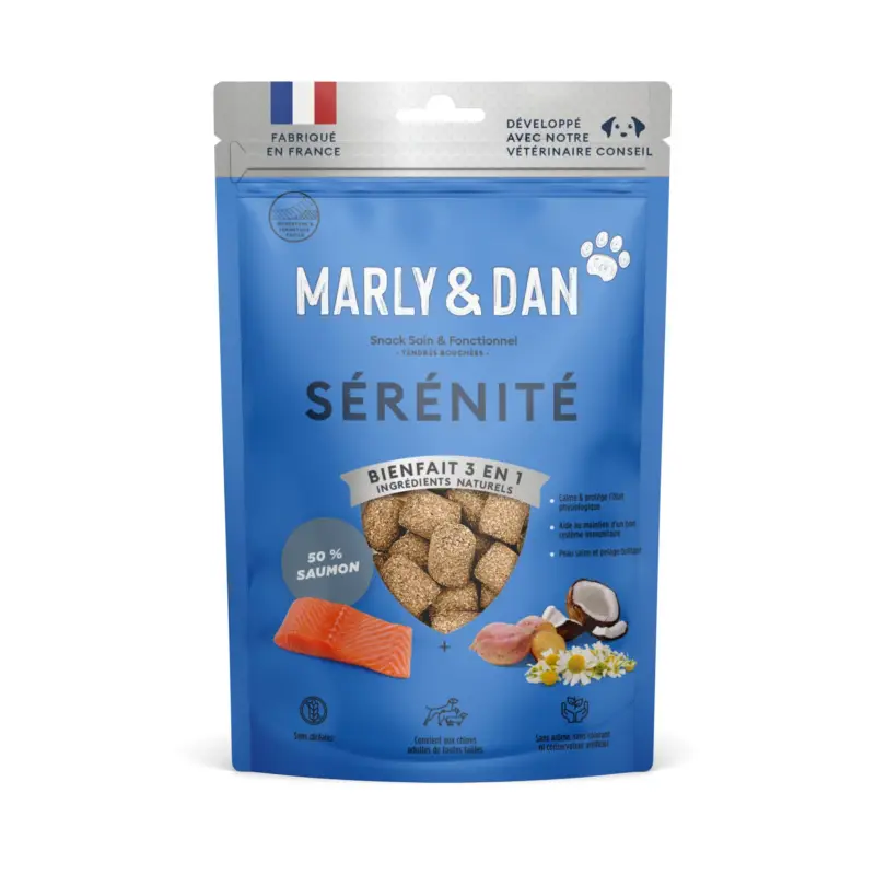 Marly & Dan - Tendres Bouchées Sérénité - 100g Offre Limitée
