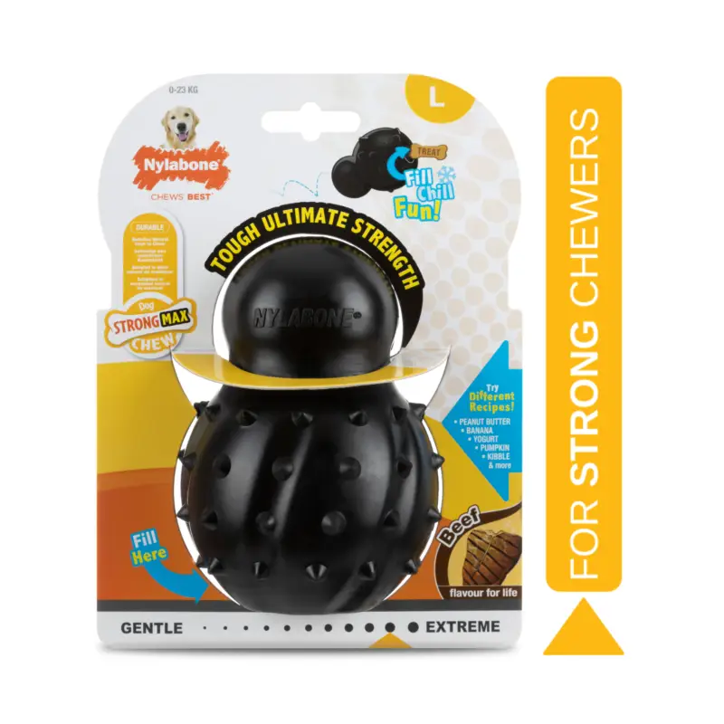 Nylabone – Jouet &agrave; M&acirc;cher Beef MAX Strong Cone Chew Remise