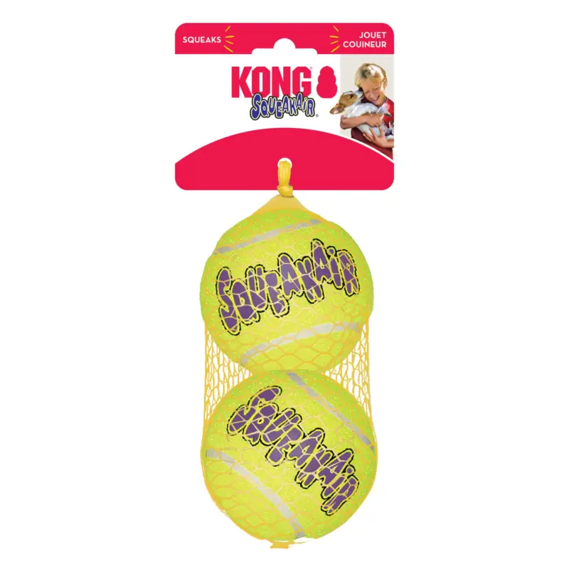 Bon Plan KONG - Jouet Balles SqueakAir Balls Lg - x2