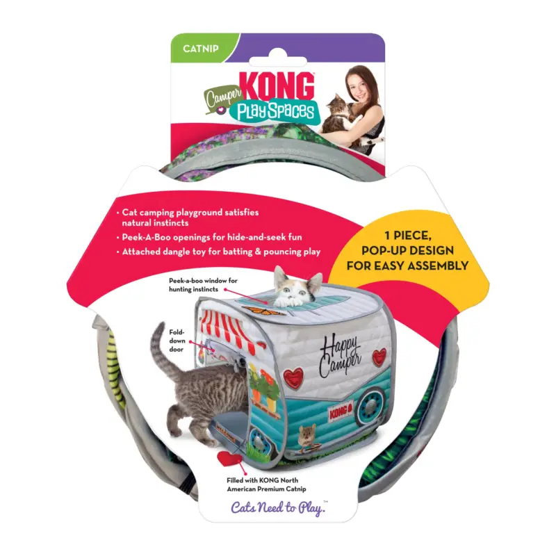 Authentique KONG - Jouet Play Spaces Camper pour Chats