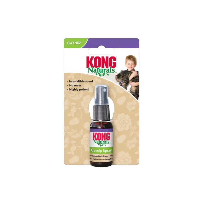 Nouvelle Collection KONG – Spray Naturals Catnip pour Chats