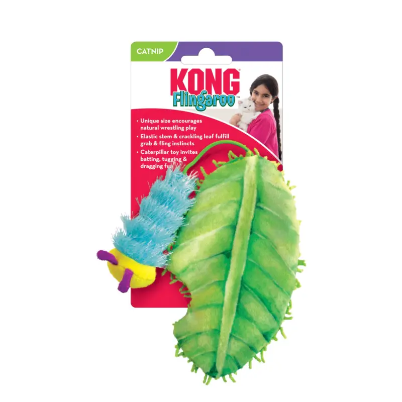 Achetez Aujourd'hui KONG - JouetFlingaroo Caterpillar pour Chat
