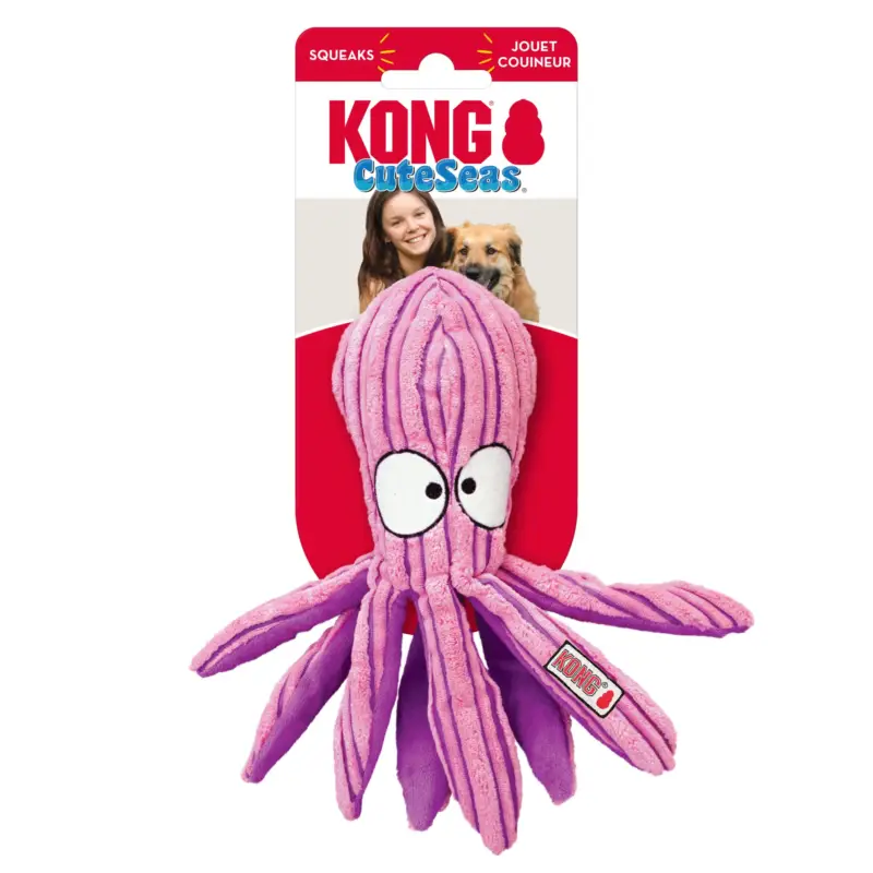 Commander Maintenant KONG – Jouet Pieuvre Cuteseas Octopus pour Chiens