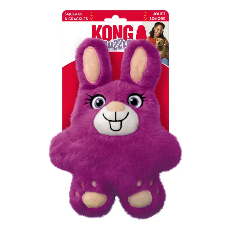 KONG - Jouet Peluche Snuzzles Lapin pour Chiens Bon Marché