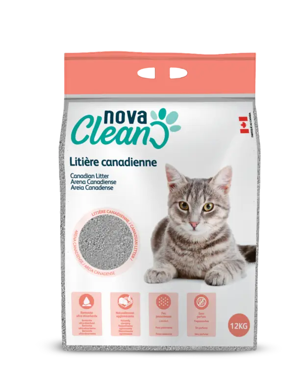Nova Clean – Liti&egrave;re Canadienne – 12Kg Pas Cher