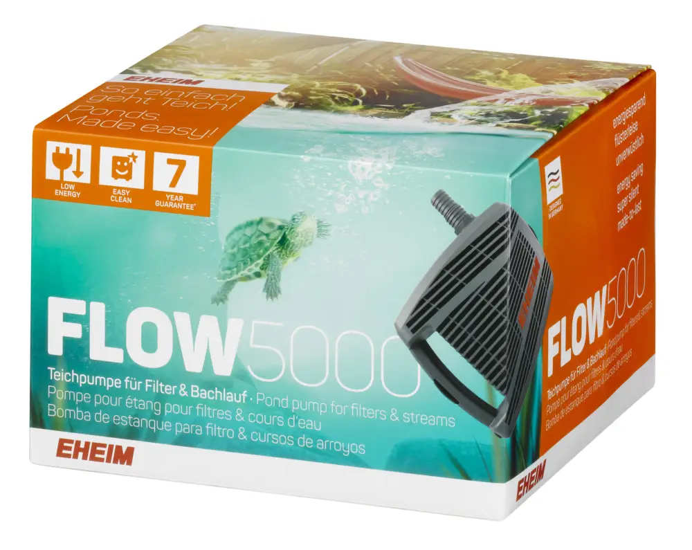 Haute Qualité Eheim - Pompe Flow 5000 Filtre/Cascade pour Bassin
