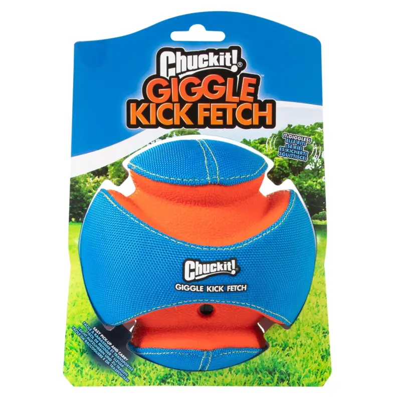 ChuckIt! – Ballon Giggle Kick Fetch pour Chiens Dernier Modèle