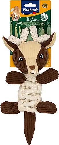 Jusqu&rsquo;à Épuisement Des Stocks Vitakraft – Jouet Chevreuil Nou&eacute; Forest Love – 30cm