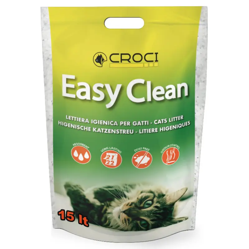 Croci - Litière Easy Clean pour Chat Prix Promo