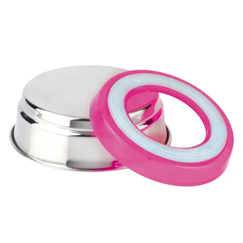 Croci – Bol en Acier Fluo Fuschia pour Chats Top Vente