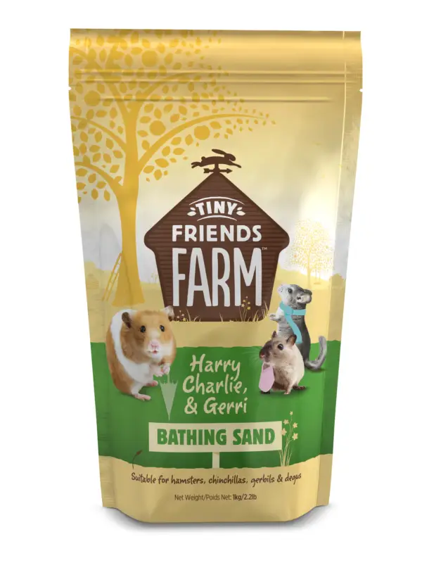 Tiny Friends Farm - Sable de Bain pour Rongeurs - 1Kg Achat Immédiat