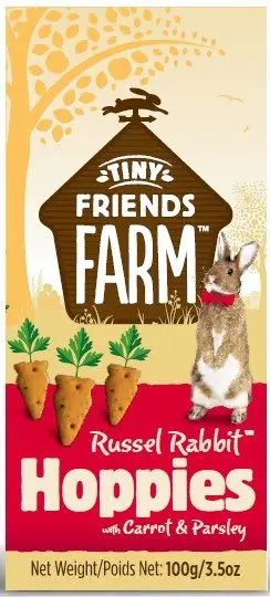 Tiny Friends Farm - Friandises Hoppies pour Lapins - 100g Achetez Aujourd'hui