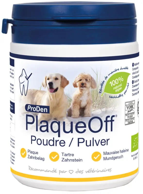 Authentique Proden – Plaque Off Poudre/Pulver pour Chiens – 180g