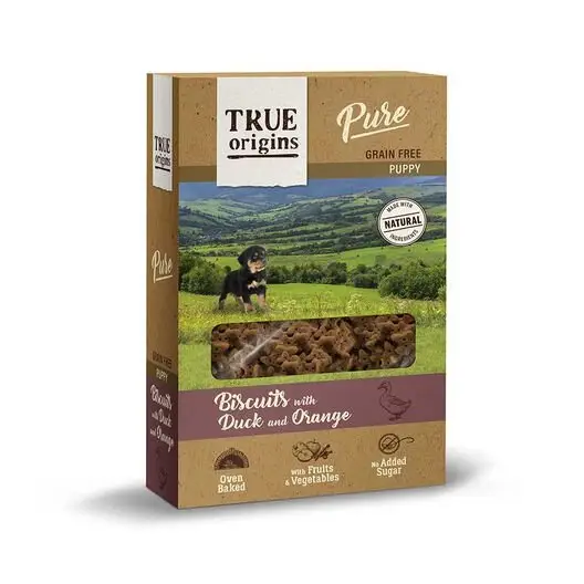 True Origins Pure - Friandises Sans Céréales au Canard pour Chiots - 320g Achat Immédiat