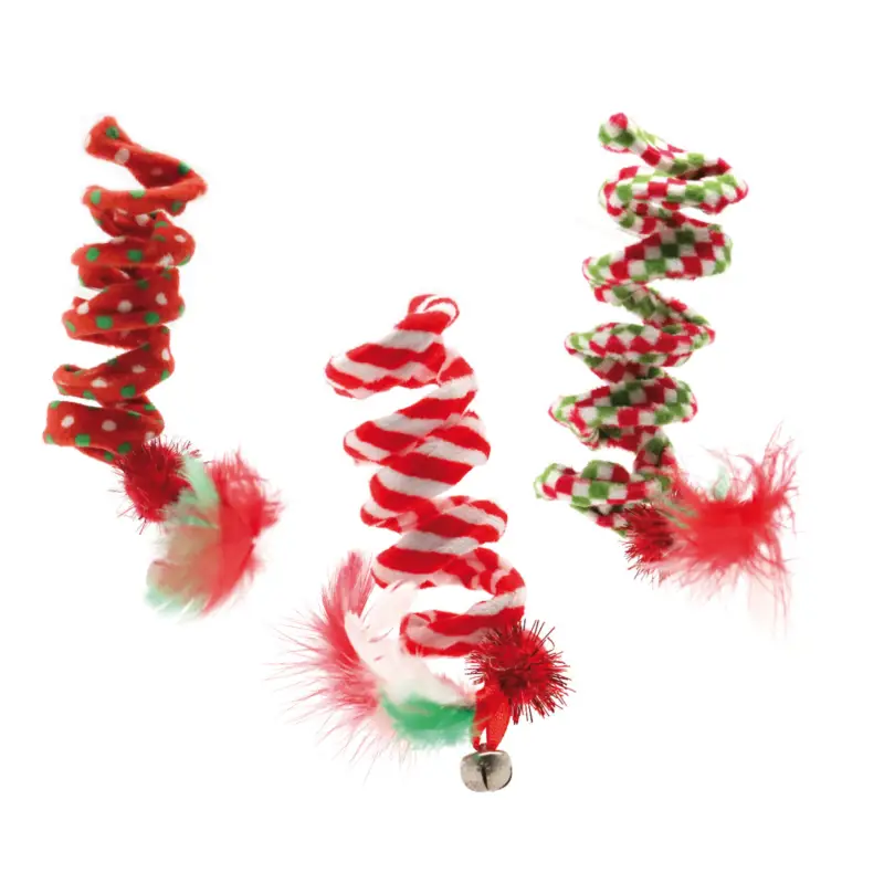 Croci – Jeu Chat Xmas Bounce – 10cm 3PC Retour Gratuit