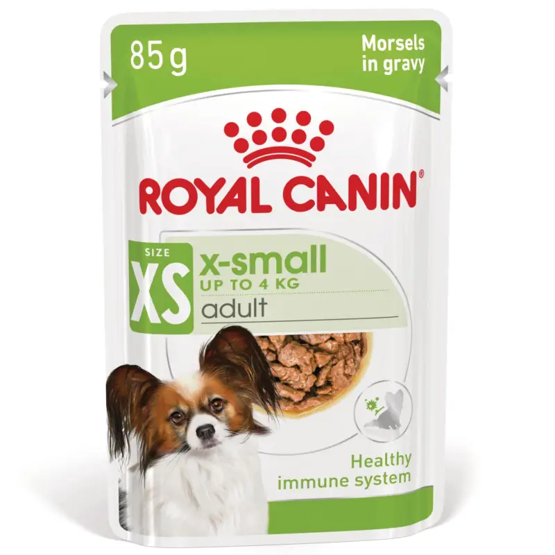 Soldes Royal Canin – Sachets Humides en Sauce X-Small Adult – 12x85g