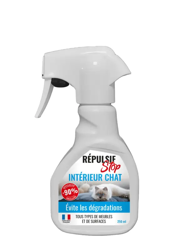 Remise Répulsif STOP - Spray Répulsif Intérieur pour Chats - 250ml