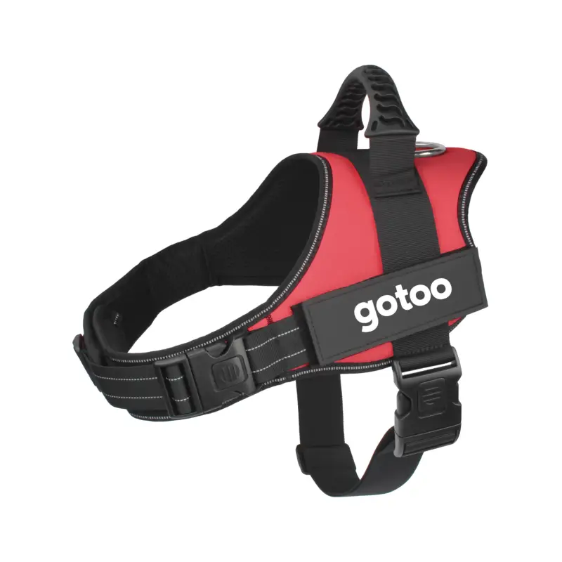 Gotoo - Harnais Essentials Rouge pour Chien Acheter En Ligne