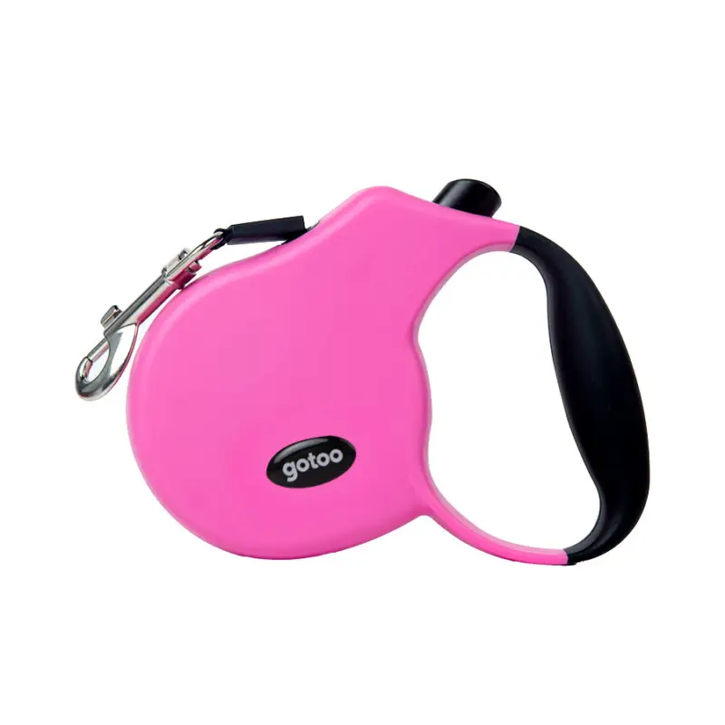 Promotion Gotoo - Laisse Enrouleur Rose pour Chien