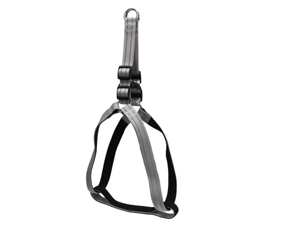 Acheter Direct Gotoo – Harnais Essentials en Nylon Premium Gris pour Chien