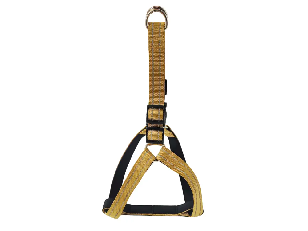 Satisfait Ou Remboursé Gotoo – Harnais Essentials en Nylon Premium Beige pour Chien