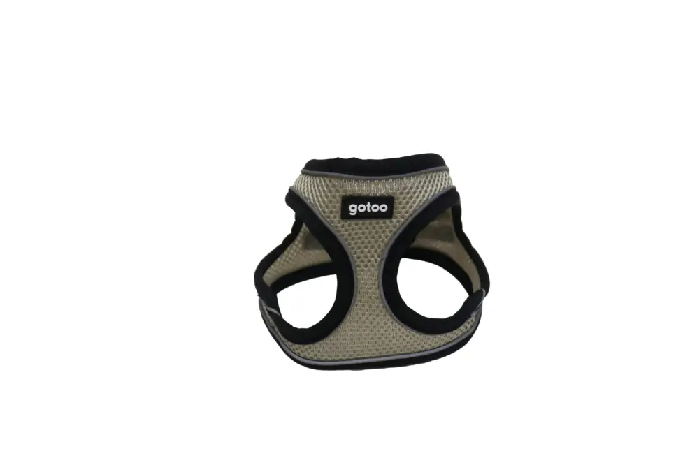 Prix Promo Gotoo – Harnais en Mesh Gris pour Chien