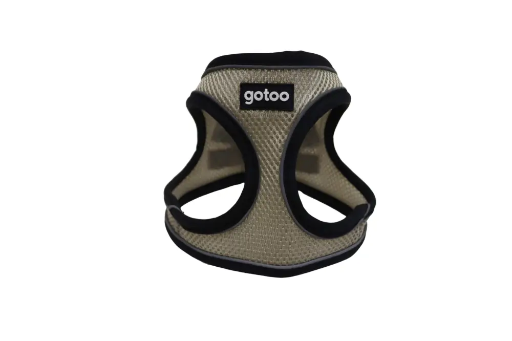 Nouvel Arrivage Gotoo – Harnais en Mesh Gris pour Chien