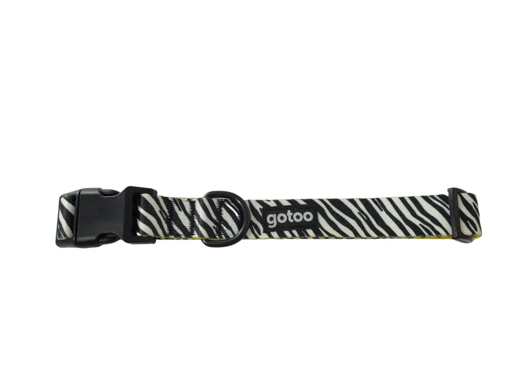 Réduction Gotoo - Collier Zèbre pour Chien