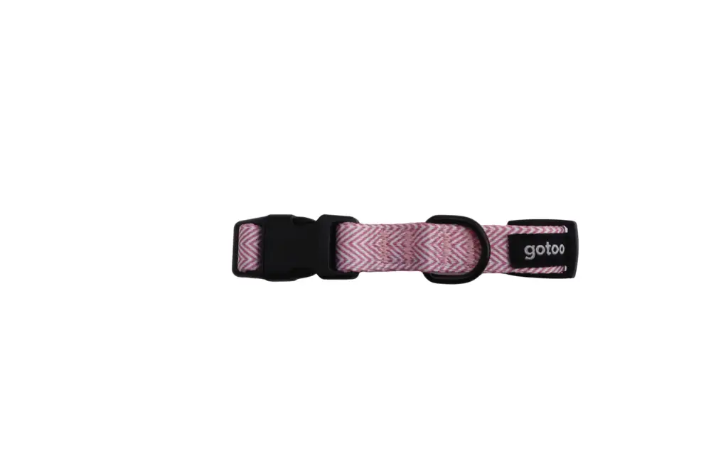 Top Vente Gotoo - Collier Chevron Rose pour Chien