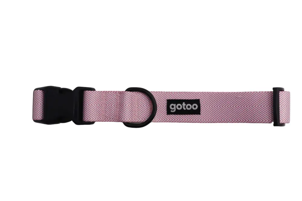 Prix Bas Gotoo – Collier Chevron Rose pour Chien