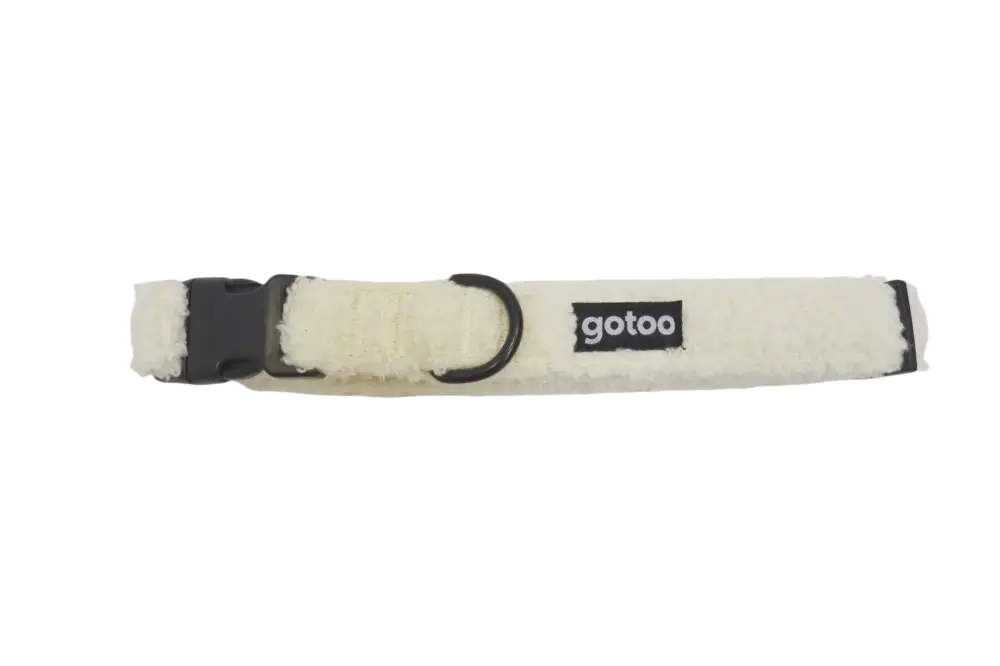 Gotoo – Collier Ourson Beige pour Chien Expédié Aujourd&rsquo;hui