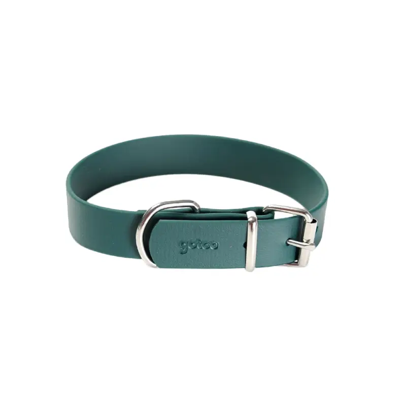 Gotoo – Collier Premium Biotane Vert pour Chien Achat Immédiat