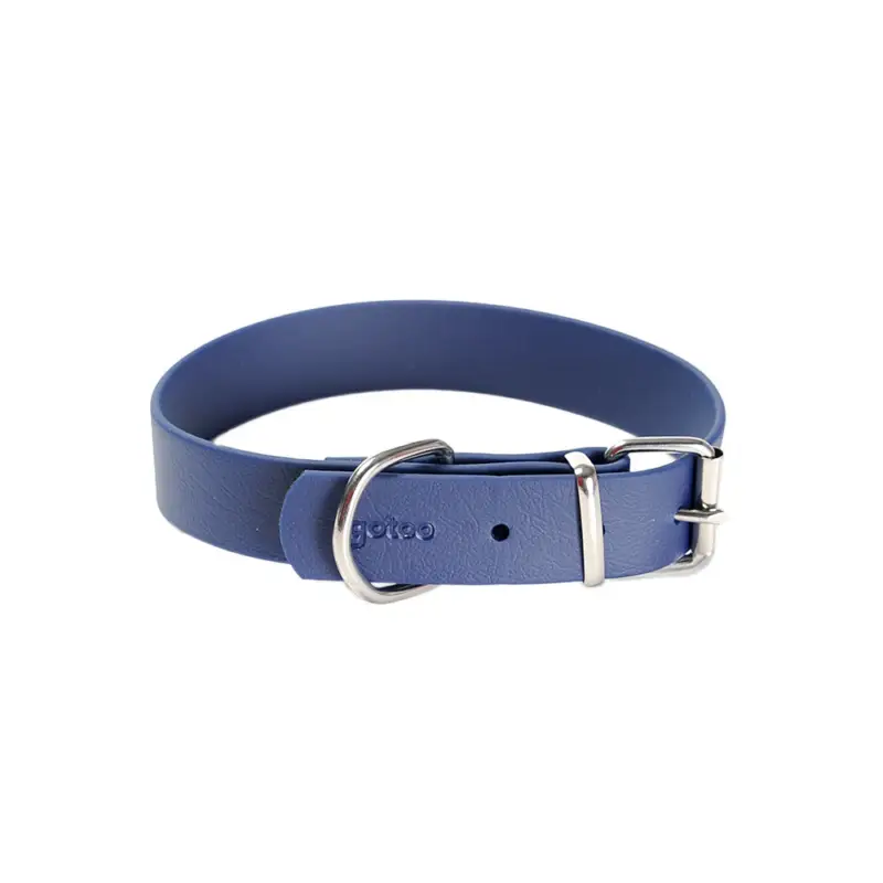 Jusqu'à Épuisement Des Stocks Gotoo - Collier Premium Biotane Bleu pour Chien