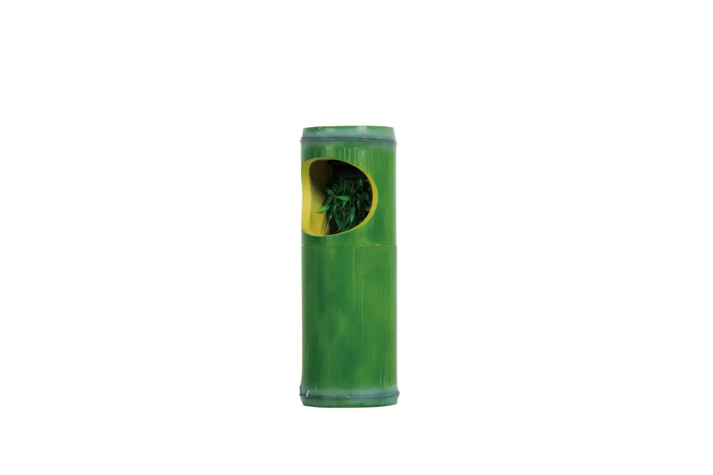 Promotion Saisonnière Reptizoo - Fontaine Bambou Mangeoire 2 en 1 - Ø105