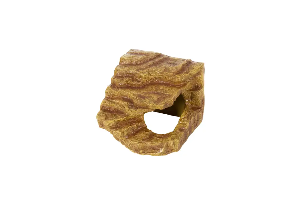 Reptizoo – Cachette d'Angle D&eacute;corative pour Reptiles – 18x19x15,5cm Achetez Aujourd&rsquo;hui