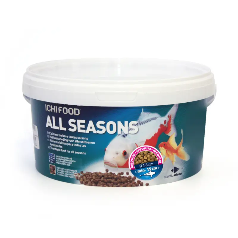 Aquatic Science - Aliment Ichifood All Seasons Medium 4-5mm - 1Kg Commande En Gros