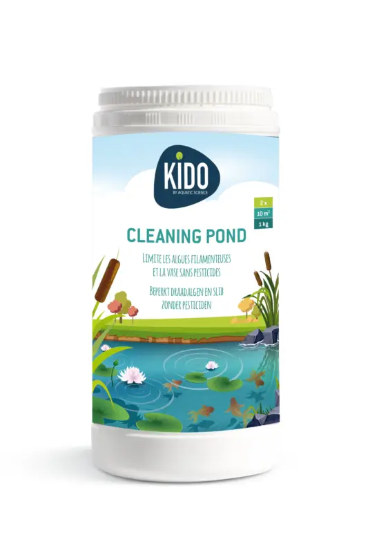 Expédition Rapide Aquatic Science - Anti Algues Kido Cleaning Pond Bioactif - 500g