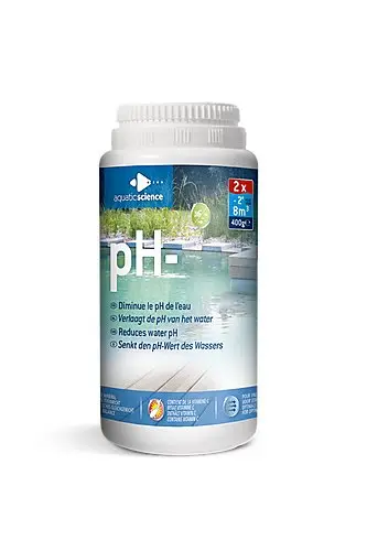 Pas Cher Aquatic Science - Conditionneur Ichipond PH- pour Bassin - 400g