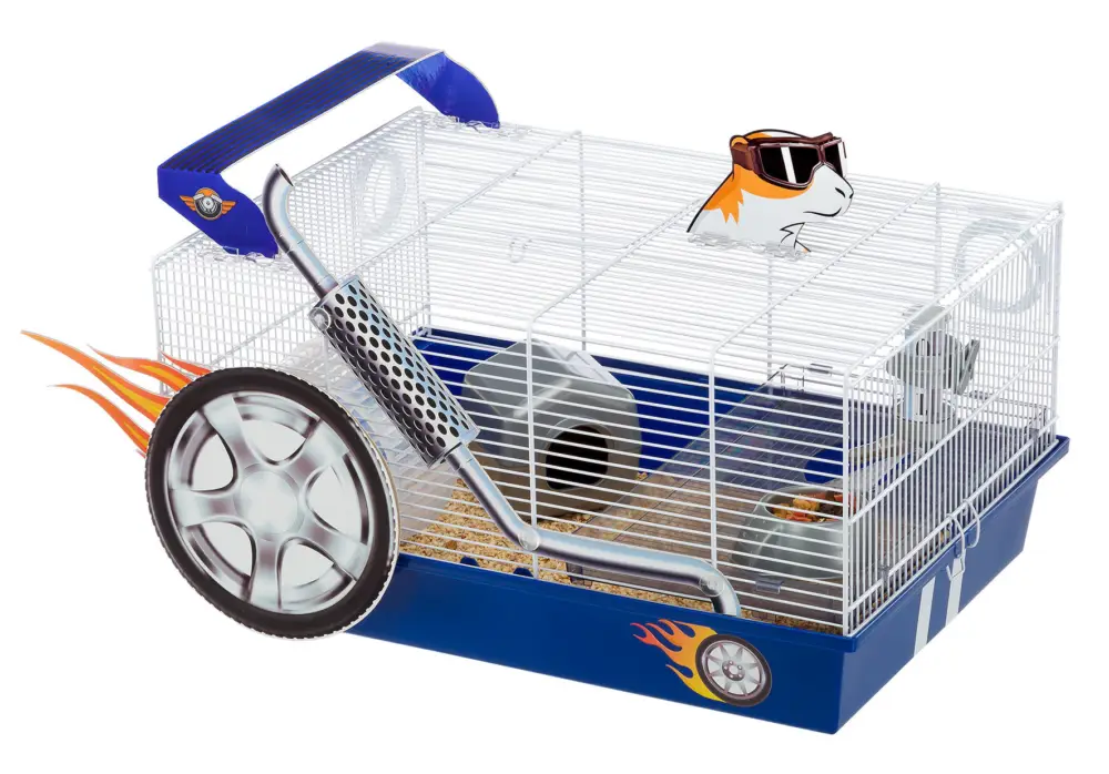 Ferplast - Cage Dragster pour Rongeurs - 35x50x25cm Populaire