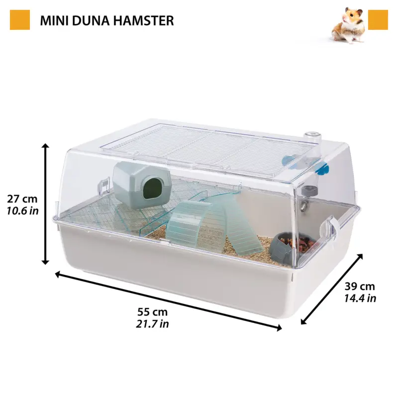 Ferplast - Cage Mini Duna pour Hamster - Rose Bon Plan