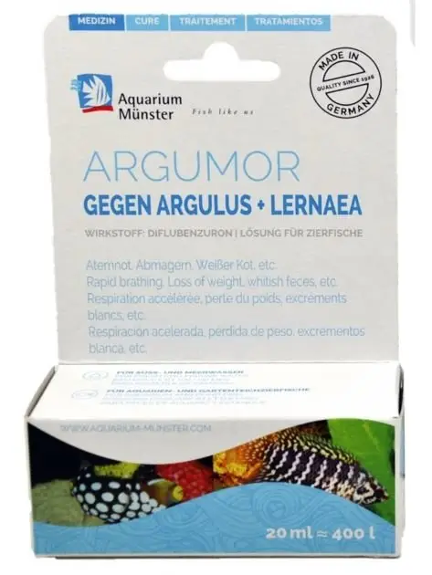 Meilleure Vente Aquarium Münster - Traitement ARGUMOR - 20ml