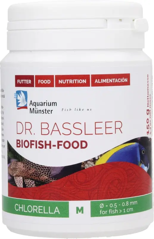 Aquarium M&uuml;nster – Aliment Biofish Food CHLORELLA M – 150g Bon Marché