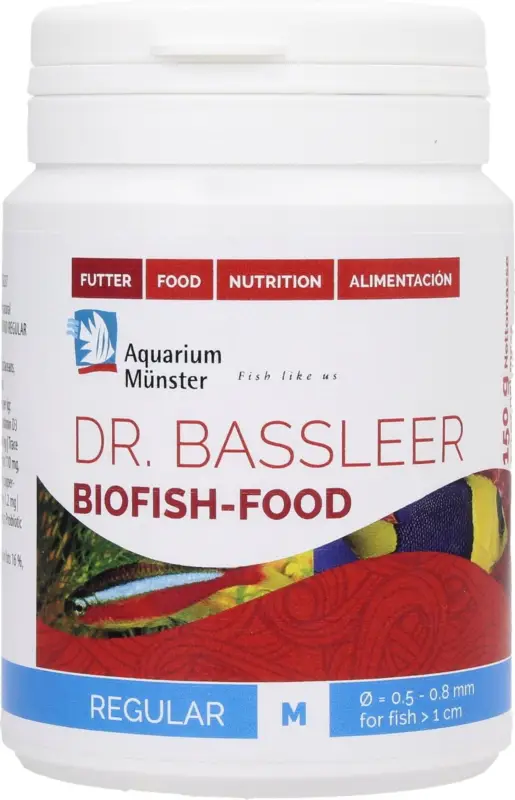 Prix Bas Aquarium Münster - Aliment Biofish Food Regular M - 600g