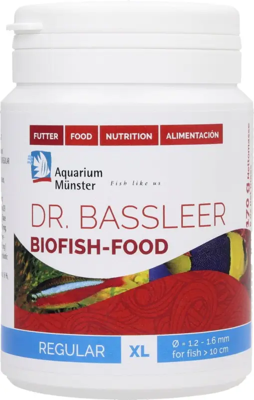 Remise Aquarium M&uuml;nster – Aliment Biofish Food Regular XL – 680g